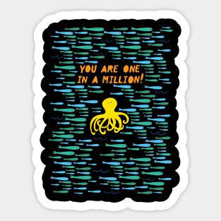 One in a Million Sticker